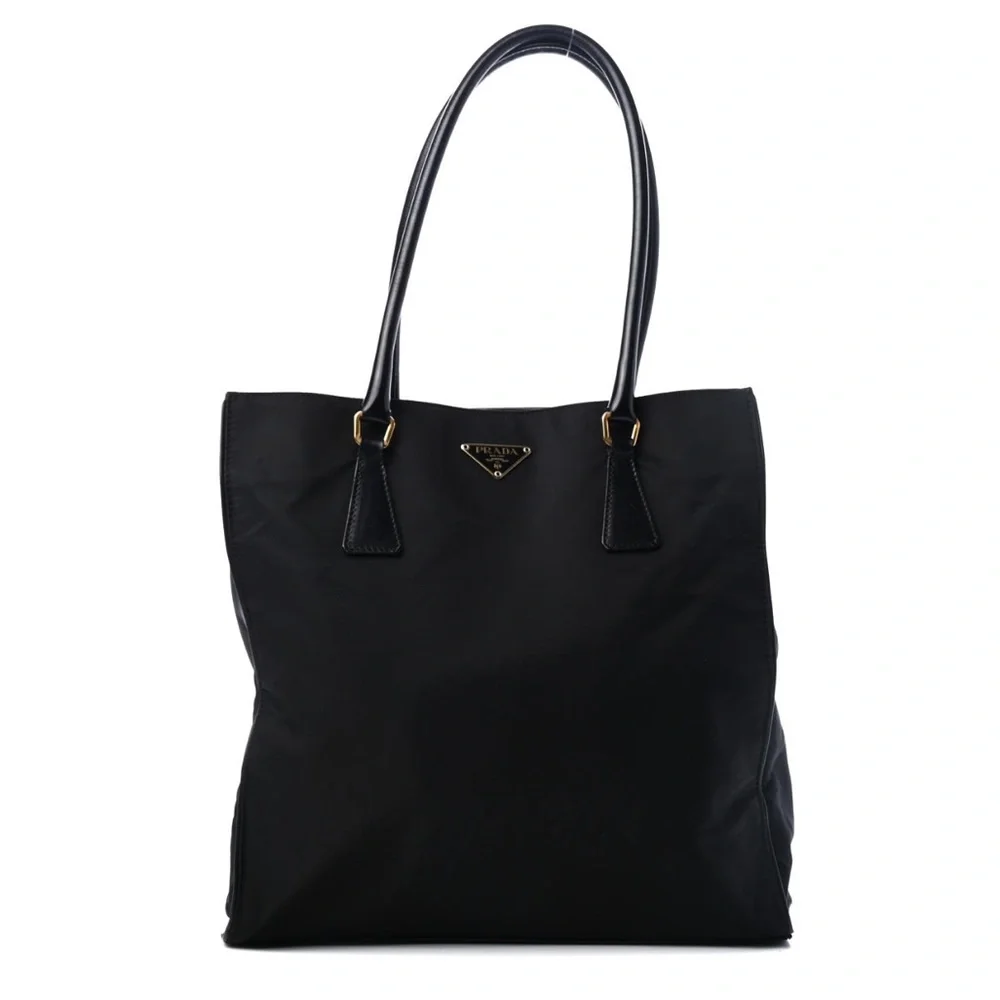 ❤️ AUTH. PRADA Tessuto Nylon Tote Black❤️ - Picture 3 of 12